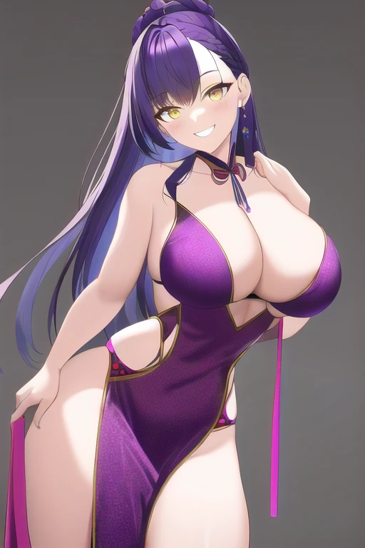 [NovelAI] Straight hair Laughing Small breasts Tall Masterpiece Dancer [Illustration]